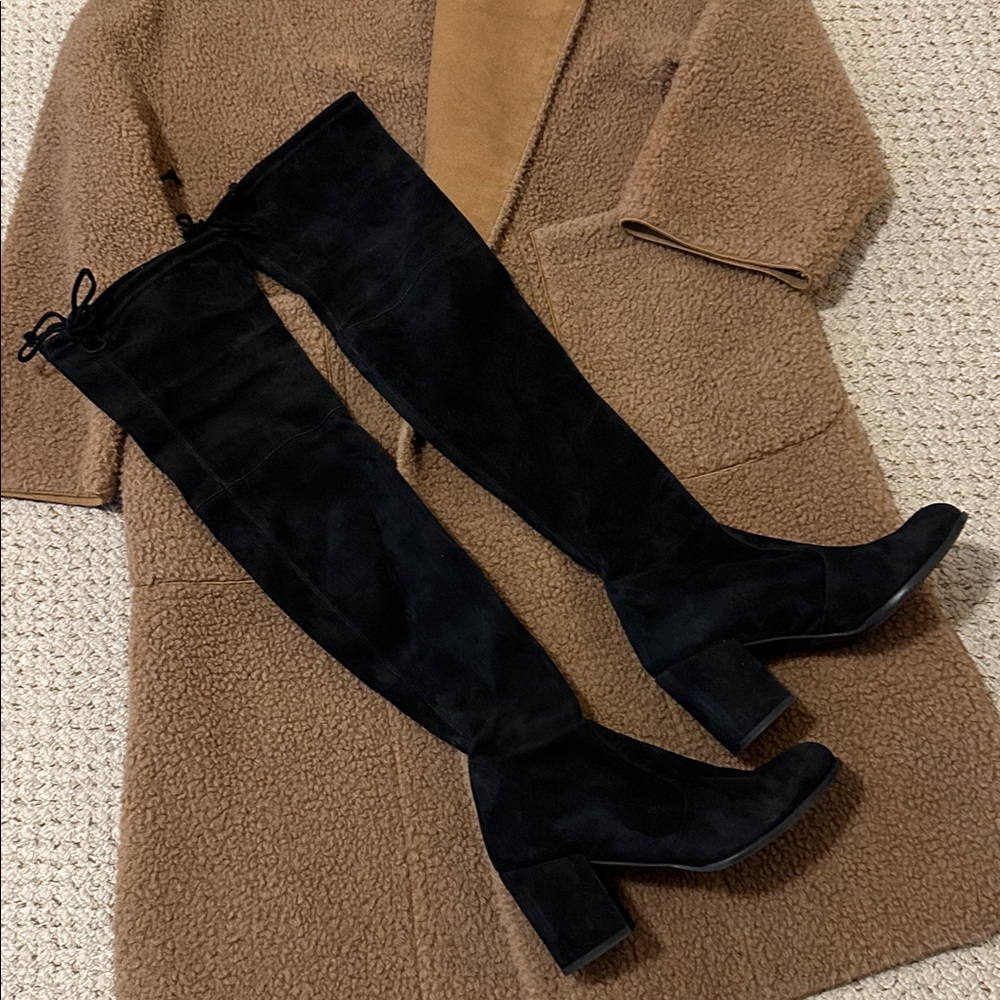 Stuart Weitzman TIELAND Over-the-Knee Boot - Picture 4 of 16